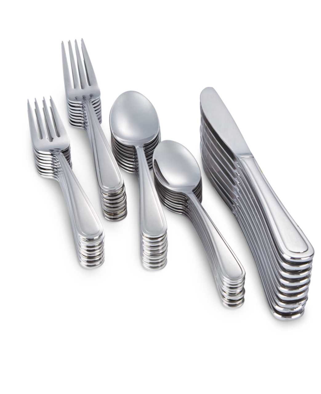 CANVAS Madison 50pc Stainless Steel Flatware Set, Serves 10