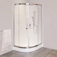 36" x 36" Round shower door