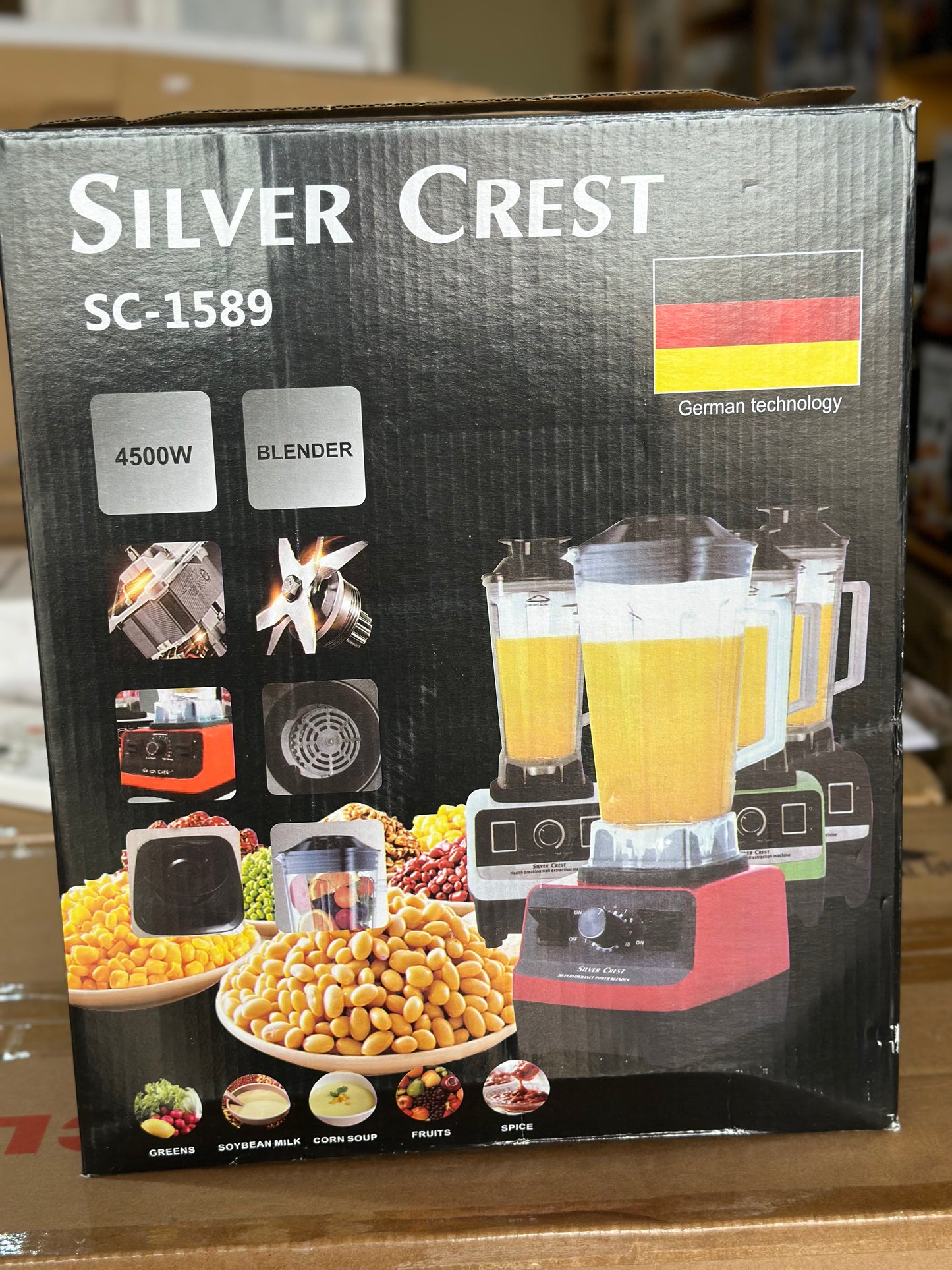 SC-1589 2 in 1 Blender