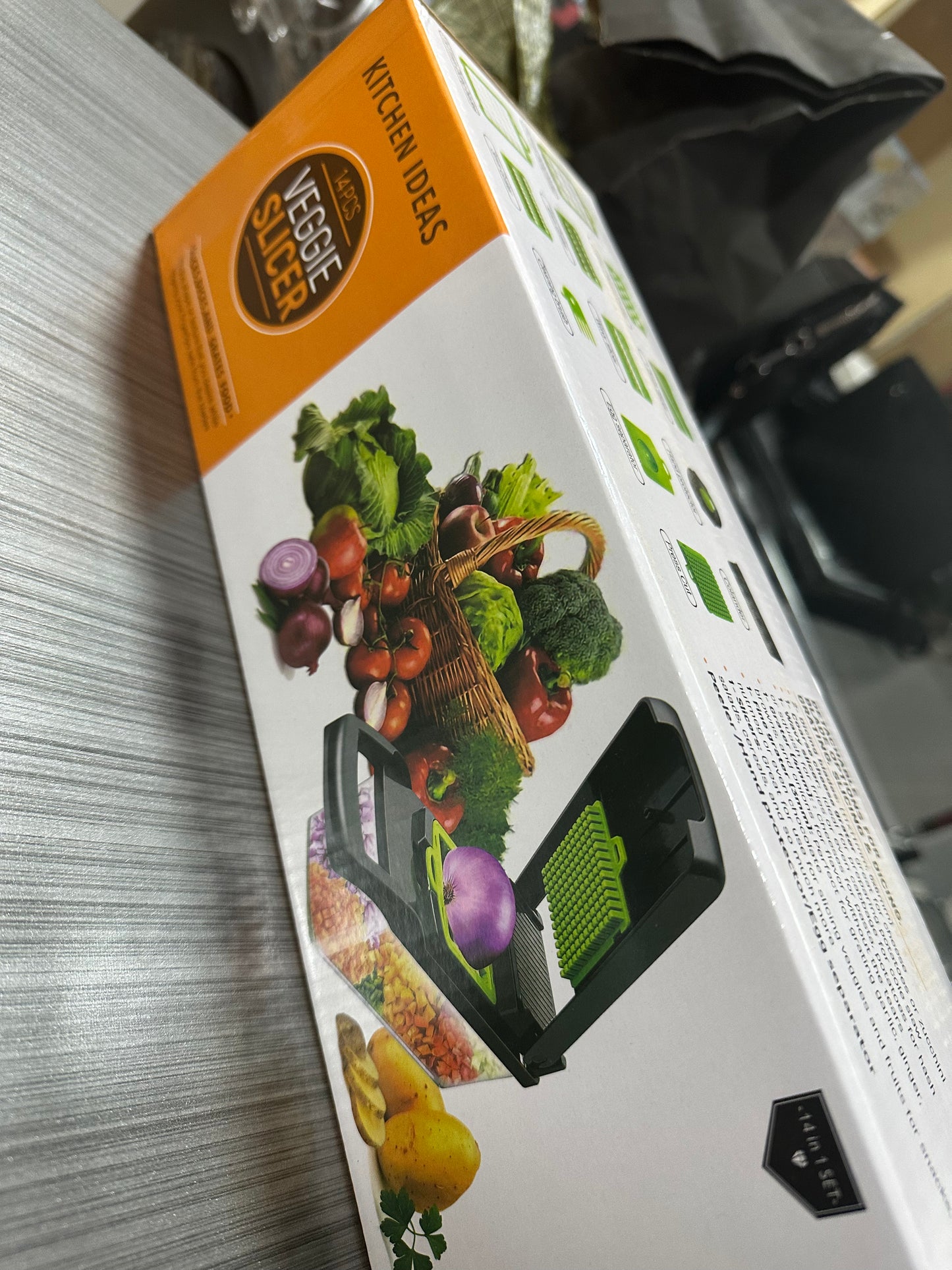 Multifunctional 16-in-1 Vegetable Chopper with Container, Onion Chopper, Egg Separator, (Chops, Slices, Spiralizes & More)