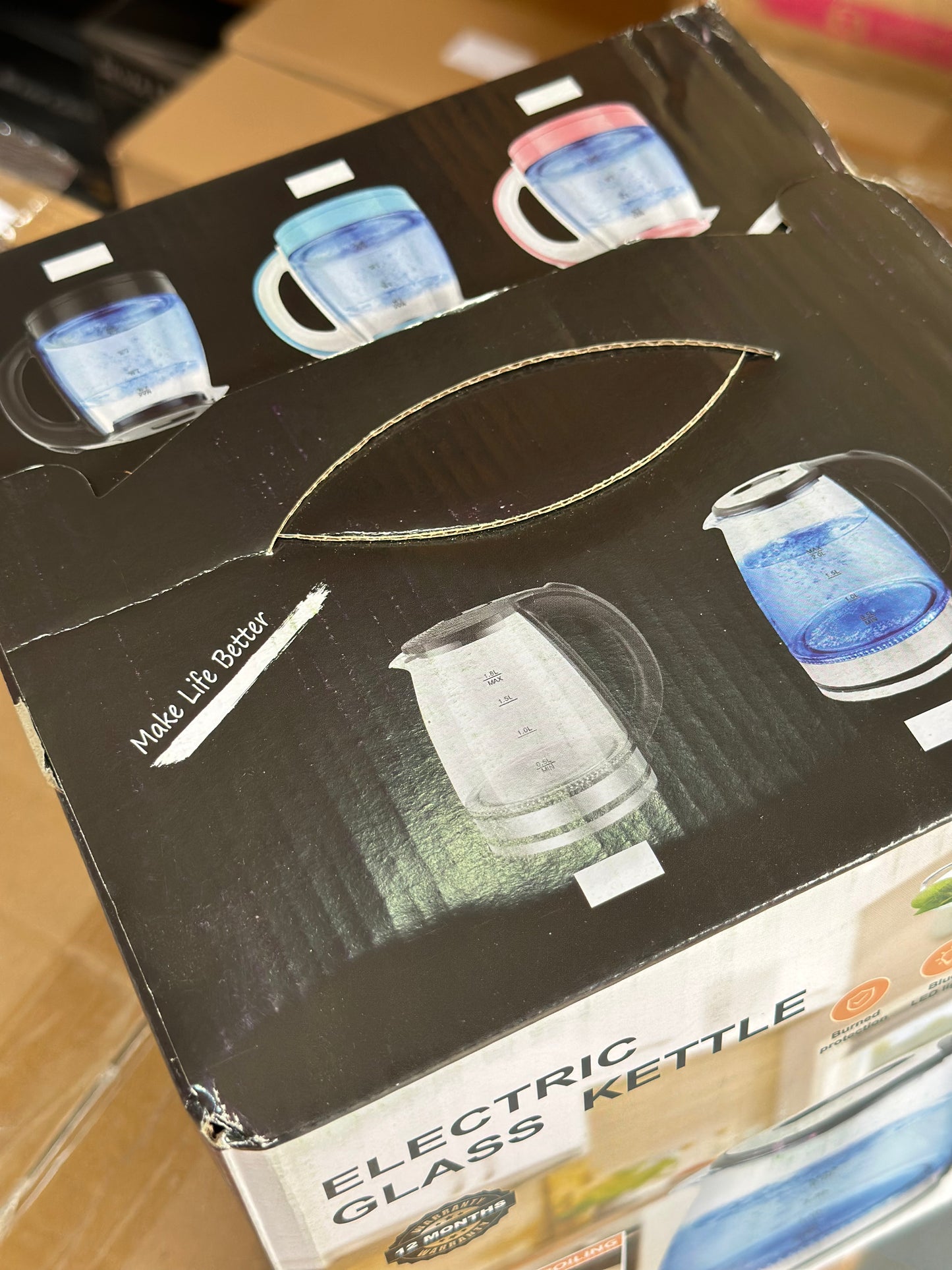 Electric 2L Glass Kettle