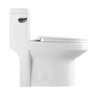 One-piece toilet with elongated bowl NOTUS