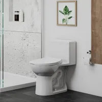One-piece toilet with elongated bowl JESSIE
