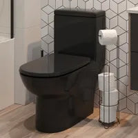One-piece toilet with elongated bowl GRAHAM