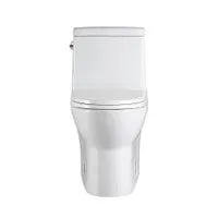 One-piece toilet with elongated bowl GRAHAM
