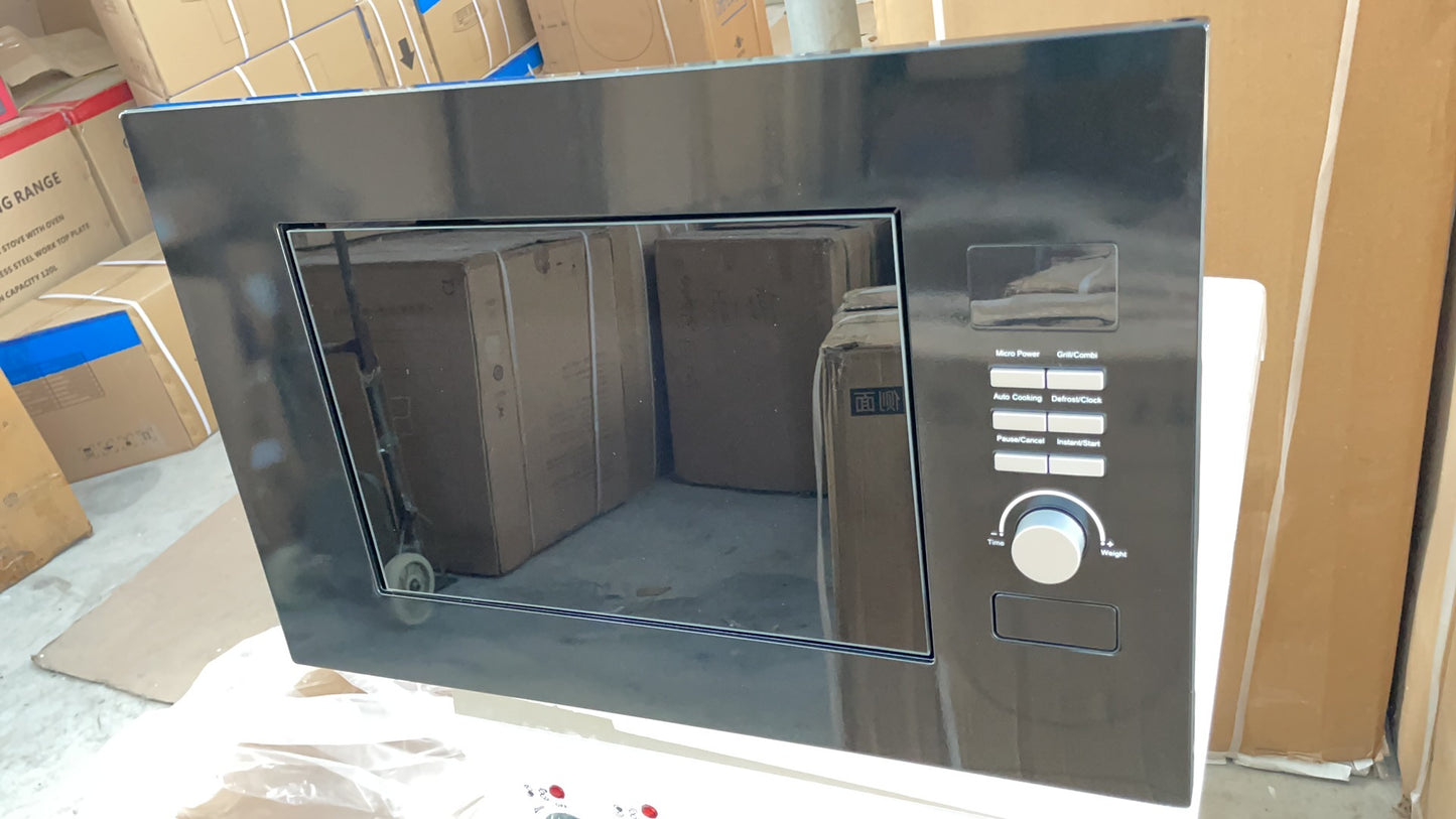 Black Built-In Microwave Convection Oven