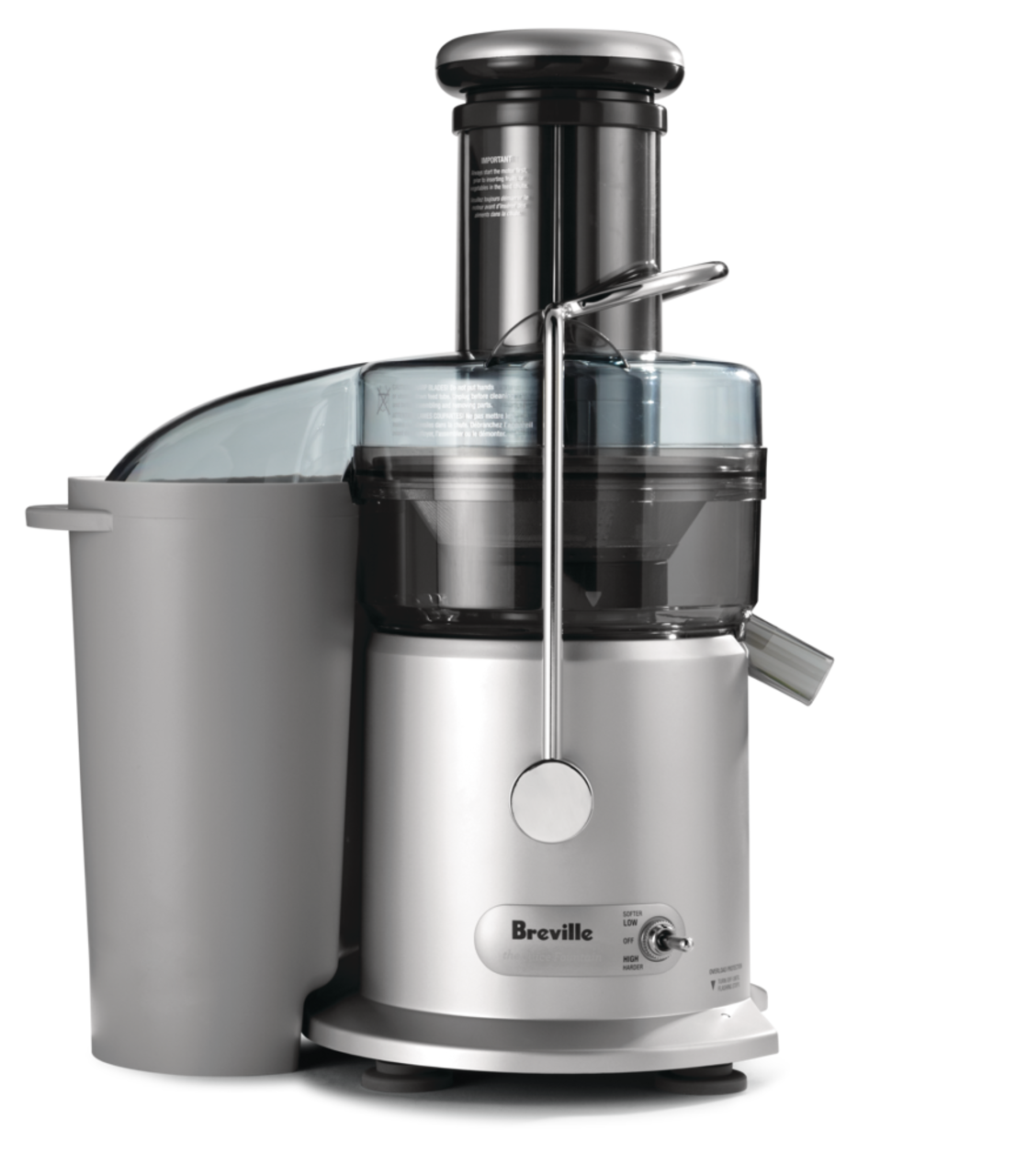 Breville Juice Fountain™ Plus Centrifugal Juicer, Silver