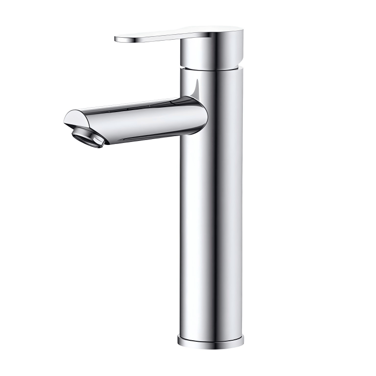 CAAB Home Delight BF005H-C Classic chrome single-hole vessel sink faucet
