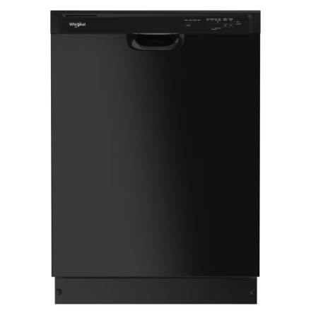 Whirlpool Quiet Dishwasher with Boost Cycle - Black - ENERGY STAR