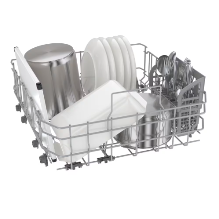 Bosch 300 Series 24-Inch Smart Built-In Dishwasher with Home Connect, Third Rack