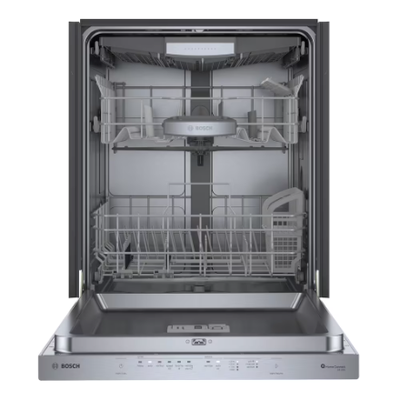 Bosch 500 Series 24-Inch Smart Built-In Dishwasher with Home Connect, Third Rack, AutoAir, SS 44 dBA - ENERGY STAR