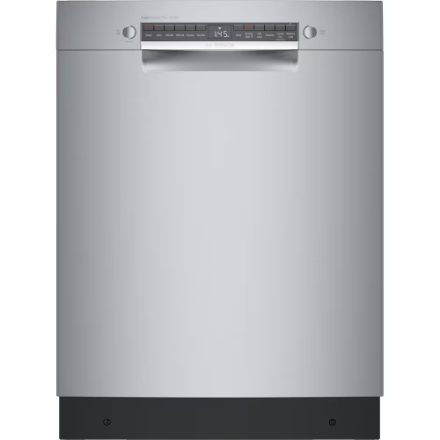 Bosch 800 Series 24-Inch ADA-Compliant, Smart Built-In Dishwasher, CrystalDry, Anti Fingerprint