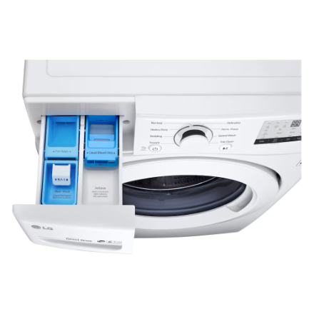 LG Electronics 5.2 cu. ft. Ultra Large Front Load Washer with Coldwash in White - ENERGY STAR