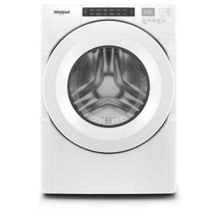Whirlpool 5.0 cu. ft. Front Load Washer in White, Closet-Depth