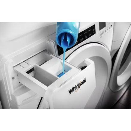 Whirlpool 5.0 cu. ft. Front Load Washer in White, Closet-Depth