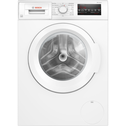 Bosch 300 Series 24-Inch 2.2 cu.ft. High-Efficiency Front Load Washer - Plugs Into Adapter