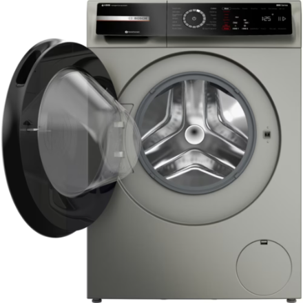Bosch 800 Series 2.4 cu.ft. Front Load Smart Washer, Silver - ENERGY STAR
