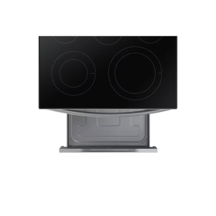 Samsung Electric Range with Convection Oven and Air Fry in Fingerprint Resistant Stainless Steel
