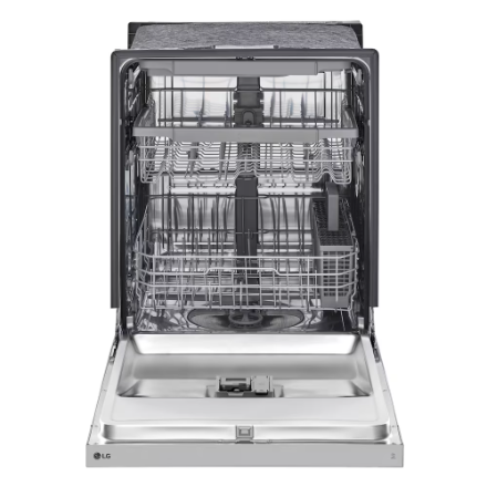 LG Electronics 24-inch W Front Control DishWasher with 3rd Rack and Dynamic Dry in Fingerprint Resistant Stainless Steel