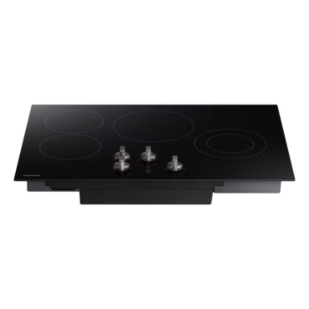 Samsung 30-inch Radiant Electric Cooktop in Black with 4 Elements