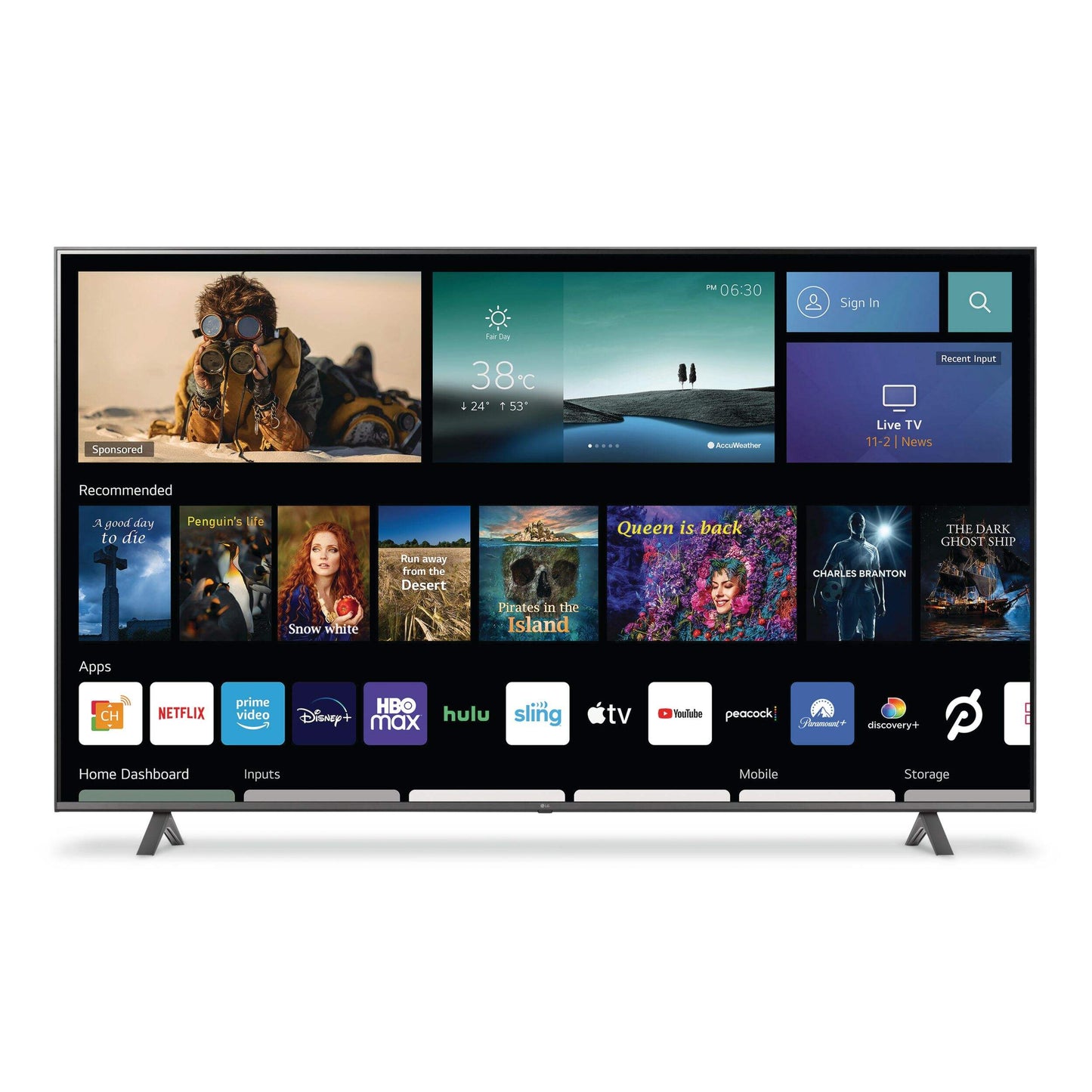 LG UQ7590 4K HDR UHD Smart TV, 65-inch