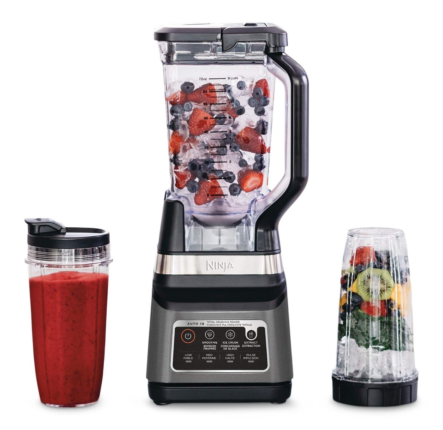 Ninja® Professional Plus Blender DUO® w/ 3 Pre-Set Auto IQ Programs, Stainless Steel, 1400W