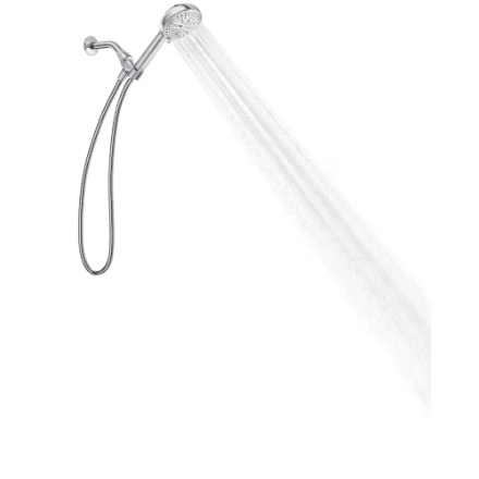 The Home Delight MOEN Hydro Energetix 8-Setting 4.75-Inch Diameter Handheld Shower Head in Chrome
