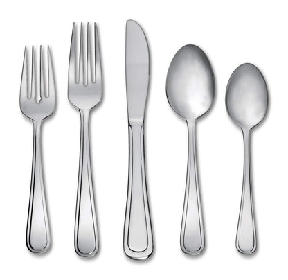 CANVAS Madison 50pc Stainless Steel Flatware Set, Serves 10