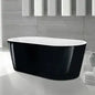 LAYLA 60" Black freestanding bathtub
