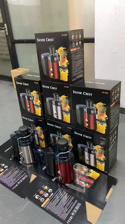 SC-1987 Electric Juice Extractor - Silver/Black