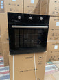 Single Electric Wall Oven Built-In with True Convection in Black