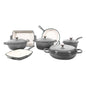 CAAB Home Delight 11 Pieces Cast Iron Enameled Cookware Set