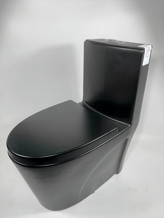 CAAB Home Delight 382 One Piece Toilet Black