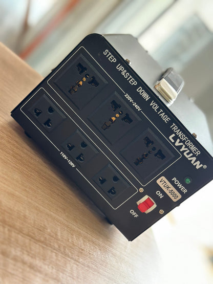 CAAB Home Delight 5000 Watt Voltage Converter Transformer