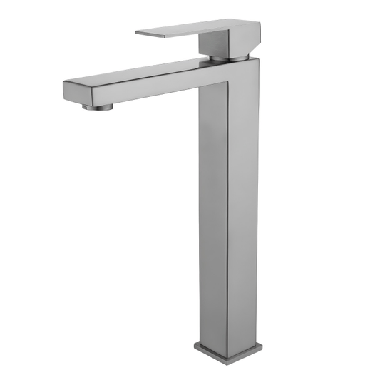 CAAB Home Delight BF003H-C Chrome square single-hole faucet for vessel Sink