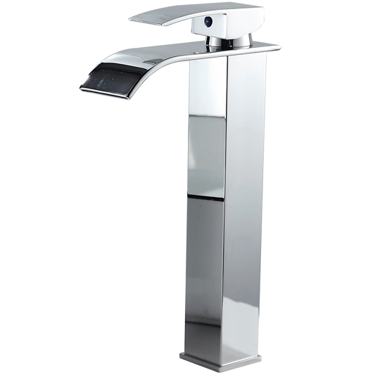 CAAB Home Delight BF008H-N Chrome single-hole faucet for vessel sink