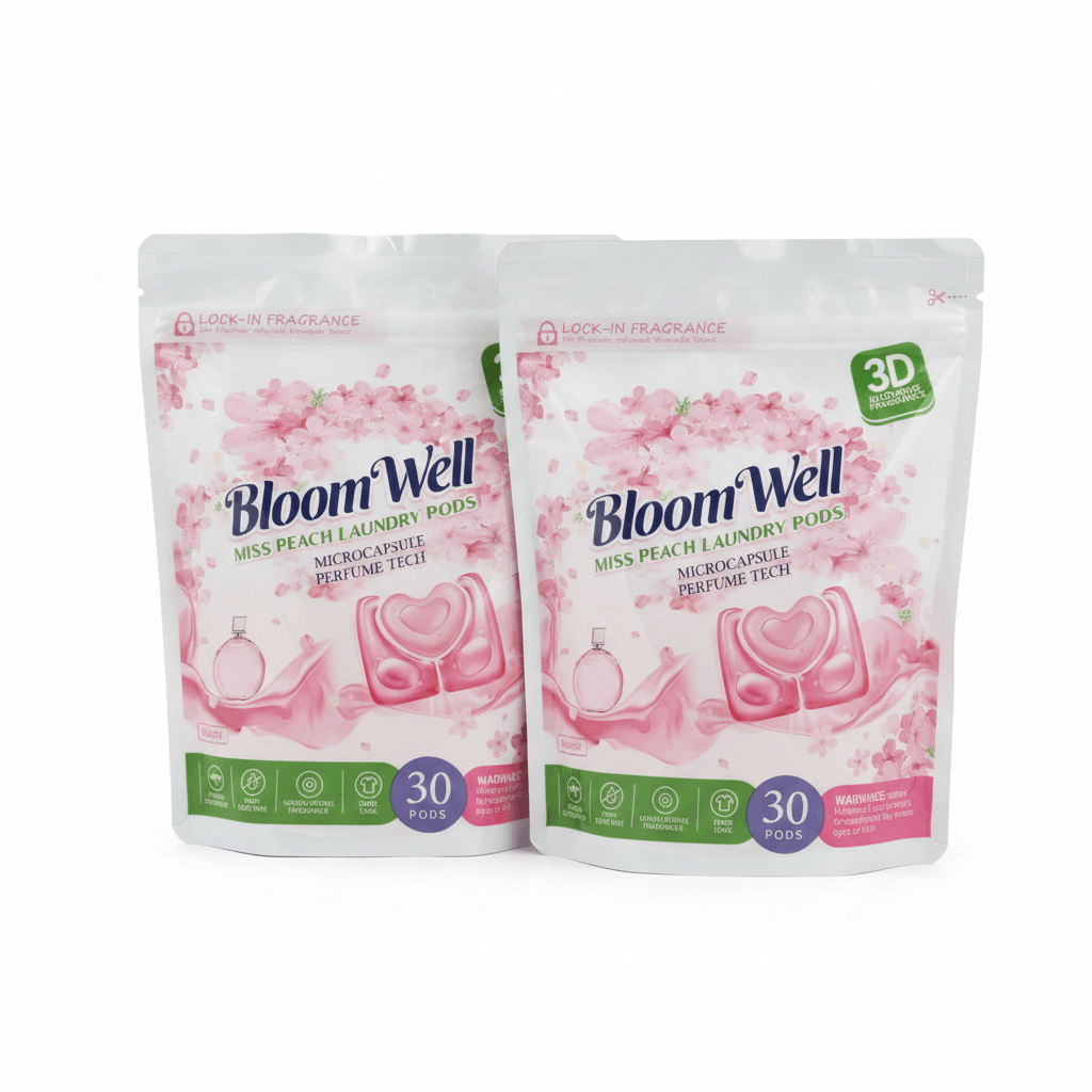 CAAB Home Delight BloomWell Miss Peach Laundry Pods — 30 Pods