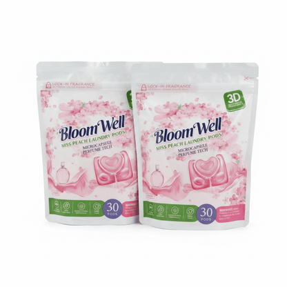 CAAB Home Delight BloomWell Miss Peach Laundry Pods — 30 Pods