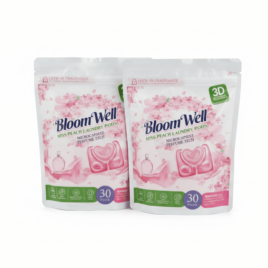 CAAB Home Delight BloomWell Miss Peach Laundry Pods — 30 Pods