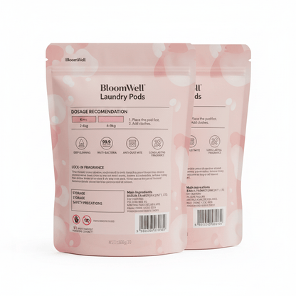 CAAB Home Delight BloomWell Miss Peach Laundry Pods — 30 Pods