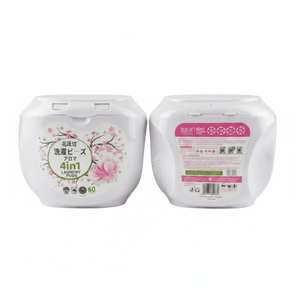 CAAB Home Delight Huajifang (花汲坊) 4in1 Aroma Laundry Pods — 60 Pods