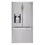 CAAB Home Delight LG Electronics 36-inch W 28 cu. ft. 3-Door French Door Refrigerator in Smudge Resistant Stainless Steel - ENERGY STAR