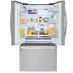 CAAB Home Delight LG Electronics 36-inch W 28 cu. ft. 3-Door French Door Refrigerator in Smudge Resistant Stainless Steel - ENERGY STAR