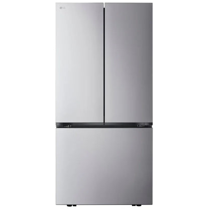 CAAB Home Delight LG LF21C6200S Bottom Freezer Counter Depth French Door Refrigerator, 33 inch Width, 21 cu. ft. Capacity, Counter Depth, Ice Dispenser (Freezer Located), ENERGY STAR Certified, Stainless Steel colour, Counter-Depth MAX™ , ThinQ® Technology