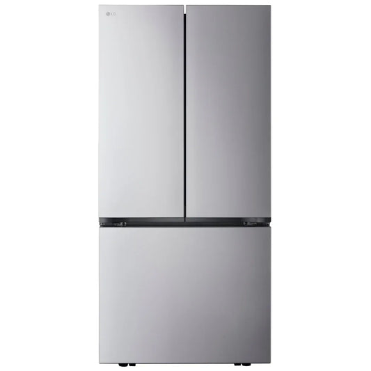 CAAB Home Delight LG LF21C6200S Bottom Freezer Counter Depth French Door Refrigerator, 33 inch Width, 21 cu. ft. Capacity, Counter Depth, Ice Dispenser (Freezer Located), ENERGY STAR Certified, Stainless Steel colour, Counter-Depth MAX™ , ThinQ® Technology