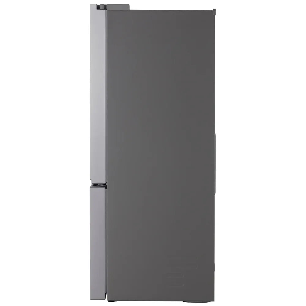 CAAB Home Delight LG LF21C6200S Bottom Freezer Counter Depth French Door Refrigerator, 33 inch Width, 21 cu. ft. Capacity, Counter Depth, Ice Dispenser (Freezer Located), ENERGY STAR Certified, Stainless Steel colour, Counter-Depth MAX™ , ThinQ® Technology