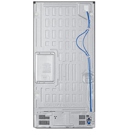 CAAB Home Delight LG LF21C6200S Bottom Freezer Counter Depth French Door Refrigerator, 33 inch Width, 21 cu. ft. Capacity, Counter Depth, Ice Dispenser (Freezer Located), ENERGY STAR Certified, Stainless Steel colour, Counter-Depth MAX™ , ThinQ® Technology