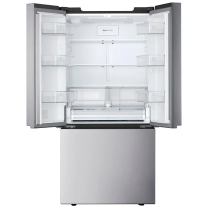 CAAB Home Delight LG LF21C6200S Bottom Freezer Counter Depth French Door Refrigerator, 33 inch Width, 21 cu. ft. Capacity, Counter Depth, Ice Dispenser (Freezer Located), ENERGY STAR Certified, Stainless Steel colour, Counter-Depth MAX™ , ThinQ® Technology