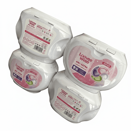 CAAB Home Delight Loovee Wiise 4IN1 Extra Laundry Capsules — 36 Pacs