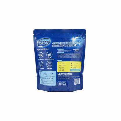 CAAB Home Delight Loovee Wiise All in One ExtraClean Laundry Capsules — 60 Capsules